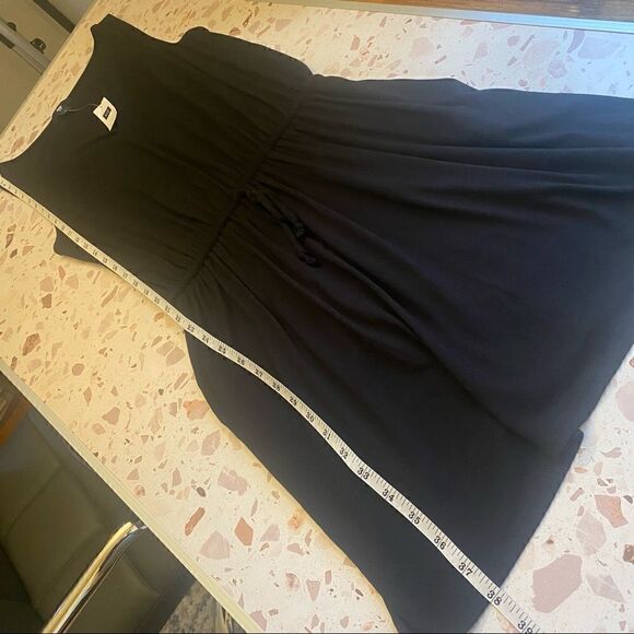 Gap Sleeveless Tie black Cotton Dress new - Picture 8 of 12